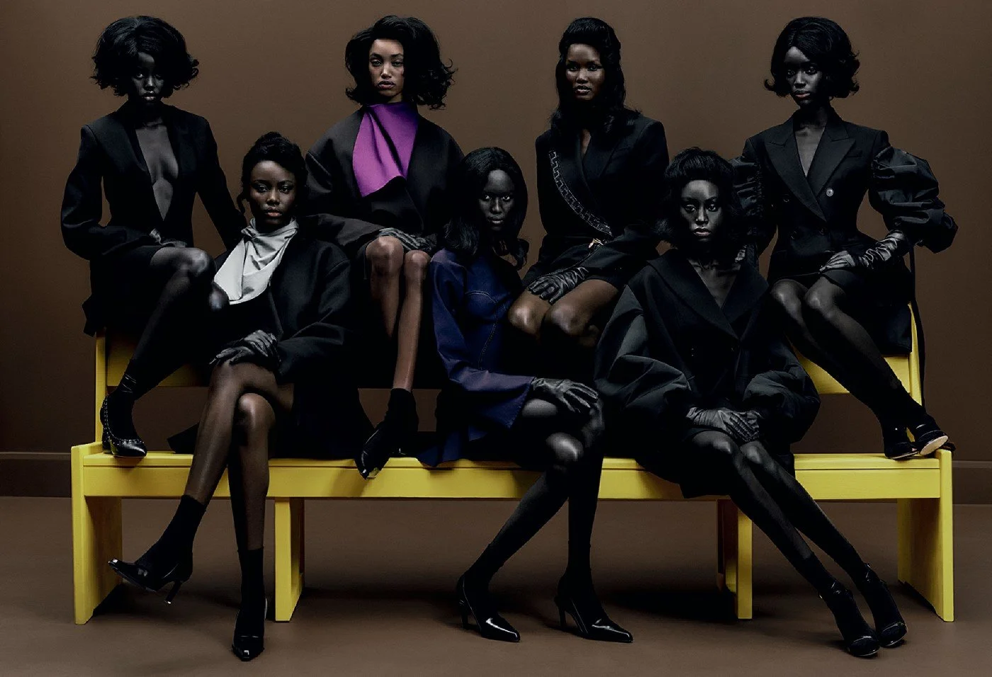 Africa's Black Beauty by Rafael Pavarotti for Vogue UK February